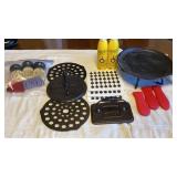 Lodge skillet and more