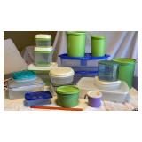 Food storage containers-some Tupperware