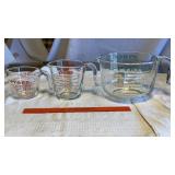 Pyrex measuring cups