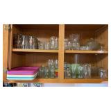 Cabinet full- Tupperware trays