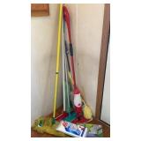 Swiffer with cleaner, cedar pro mist with