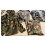 Camo XL Coat, Large Shirt, Pants , Jacket