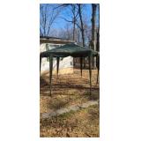 Home Trends yard canopy has some tears.