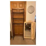 Mirrors and bathroom shelf