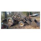 Ford 8N tractor with loader not running comes
