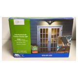 Solar-Powered LED Outdoor Security Light