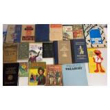 Assortment of books