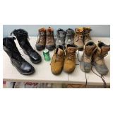 Back Row Steel Toe 11, Front Row Not Steel Toe