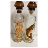 Cabin still whiskey bottles