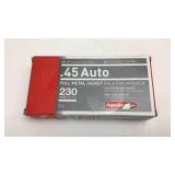 Aguila  .45 Auto FMJ 230 Gr. Qty. 50