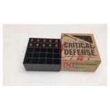 Hornady Critical Defense 380 Auto 90 Gr. FTX Qty.
