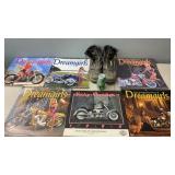 Harley Davidson 10 1/2 needs sole glued,Dreamgirl