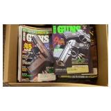 Box full of gun magazines