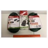 Extension cords and timer
