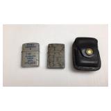 zippo Lighter & Caring Case