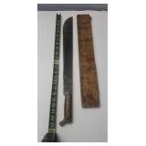 WWII 1945 U.S. Military Machete True Temper