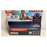 Queen Dura-Beam Deluxe high-rise pillow top air