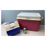 Coolers Red Has Crack on Side