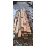 Mostly pine lumber 2" x6"  10