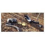 John Deere wheel weights & bagger.