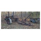 Old manure spreader frame.