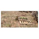 Older 3 pt post hole digger.