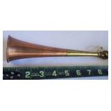 Antique Copper Fox Hunting Horn
