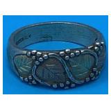 Sterling 12k Ring 9.10g