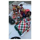Christmas lot-ornaments, lights, decorations
