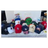 Lot of Caps & 3 Ball Cap Buddies