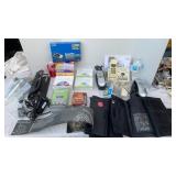 Minored CD new in box, phones , travel voltage