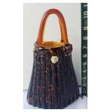 Block Crystal Art Glass Hand Cut Mouth Blown &