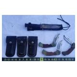 Hunting Knife, Folding Pakistan Knives