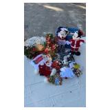 Christmas lot-box full of lights, tote full of