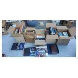 5 Boxes Of Books Including  Military , School