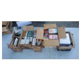 5 Boxes Of Books Including  Military, Religious,