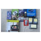 Cassette player, router, photo frame, disk and