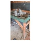 The Ridge Tool Vice with 11ft. Work Bench