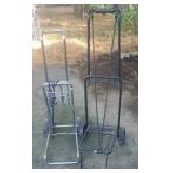 2 Rolling Luggage Carriers