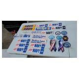 Mostly Military  Sticker Car Magnets, Patches