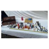 Lot of tools and tool box