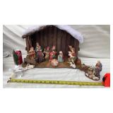 Nativity Scene w light