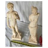 Michelangelo (David) Sculpture , Venus De Milo