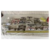 Lot of safety glasses w extra side protectors