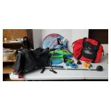 Water Guns, Duffle Bags, Frisbee, Spring Float