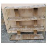 Vintage Metal Shelf