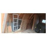 Contents of the shed 32" interior door