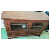 TV Stand with front open doors, 3 shelves  30 x