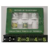 *NEW*John Deere Porcelain Thimbles
