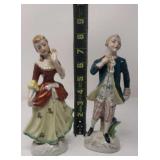 Occupied Japan Victorian Statues